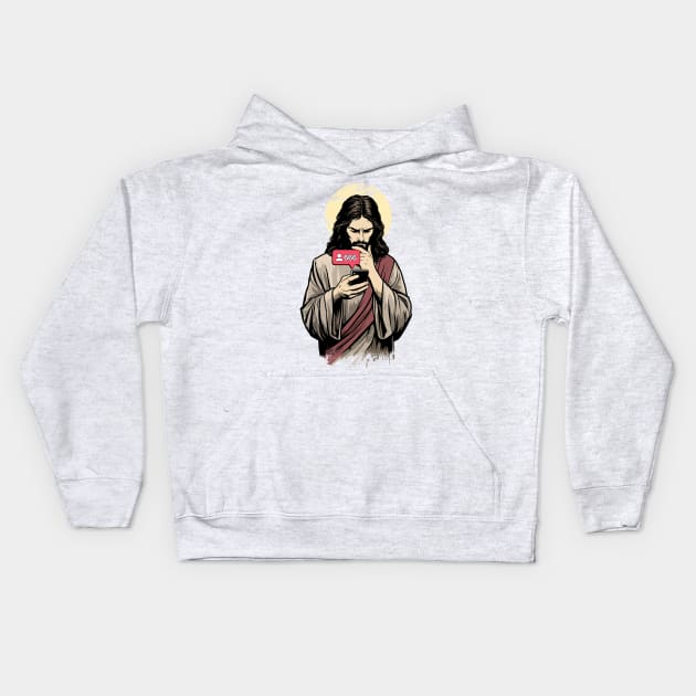 Follow Jesus Kids Hoodie by GoshWow 